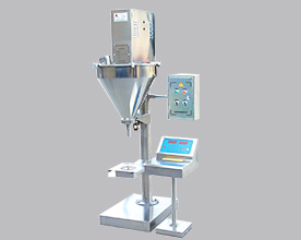實拍半自動粉劑包裝機(jī)  速度快扭距大、可灌裝多種粉劑