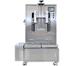 新上市雙頭稱重灌裝機運行視頻，工廠實拍！